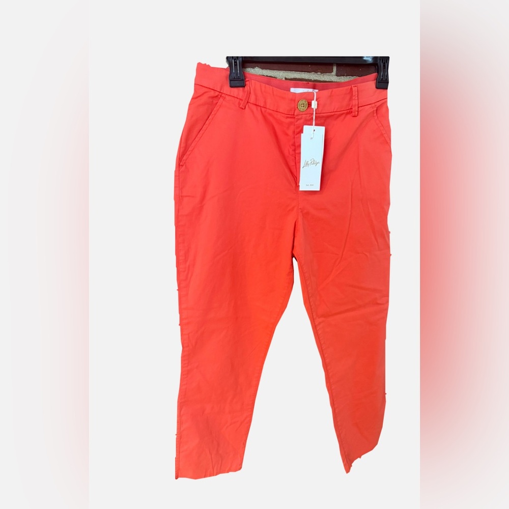 Lilly Pulitzer Bright Orange Men's Chinos